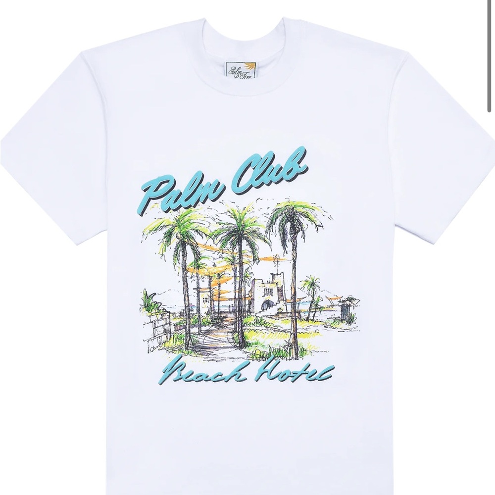 PALM CLUB BEACH HOUSE TEE size Large